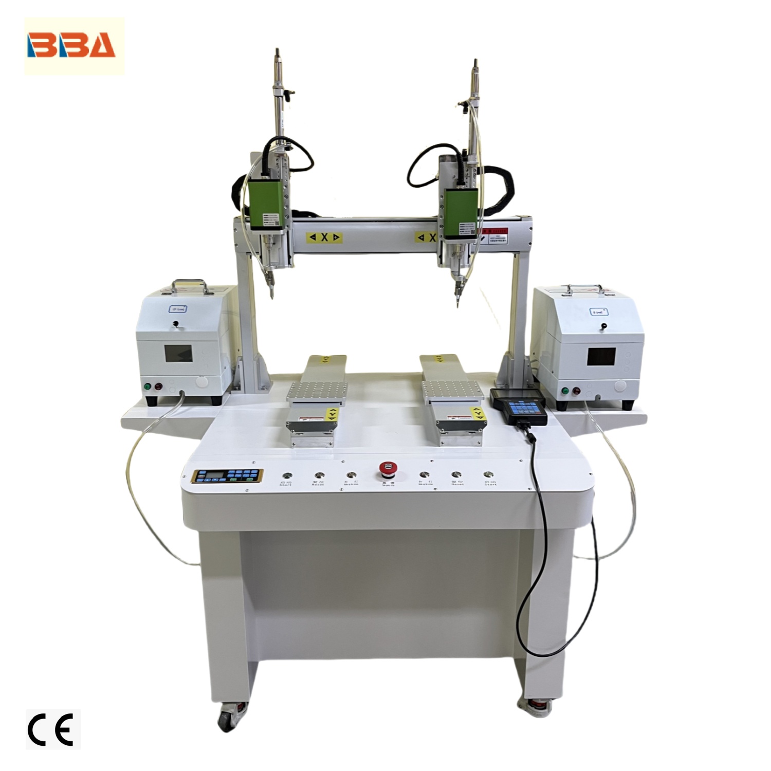 Máquina de fijación de tornillos con retroalimentación de torque y cambiador de bits automático para la fabricación de electrónica