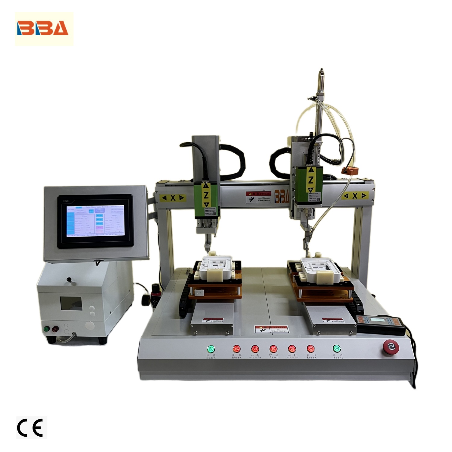 Máquina de fijación de tornillo BBA con cambiador de brotas y operación de alta velocidad para el ensamblaje de piezas pequeñas